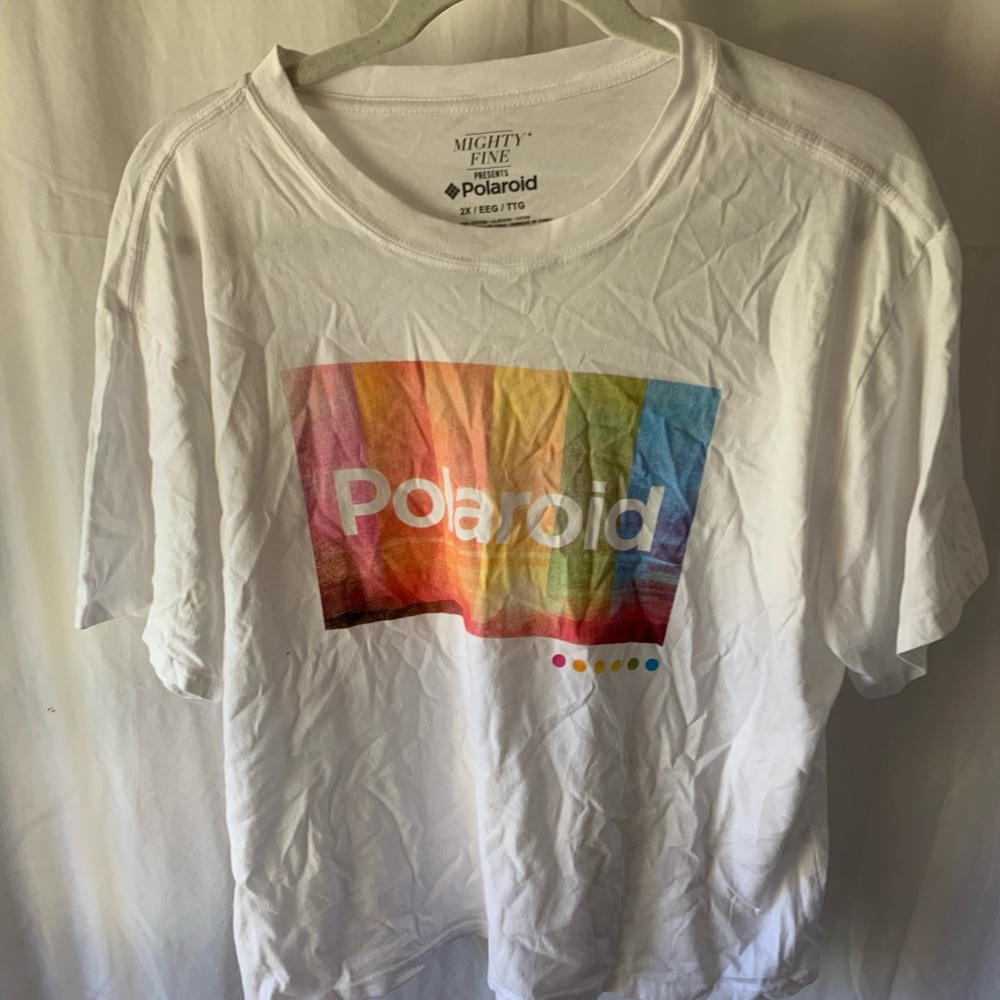 polariod tshirt